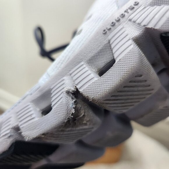 FRYE SILVIE Y STRAP White Cognac LEATHER SANDAL HEELS SIZE 7M - Picture 10 of 15